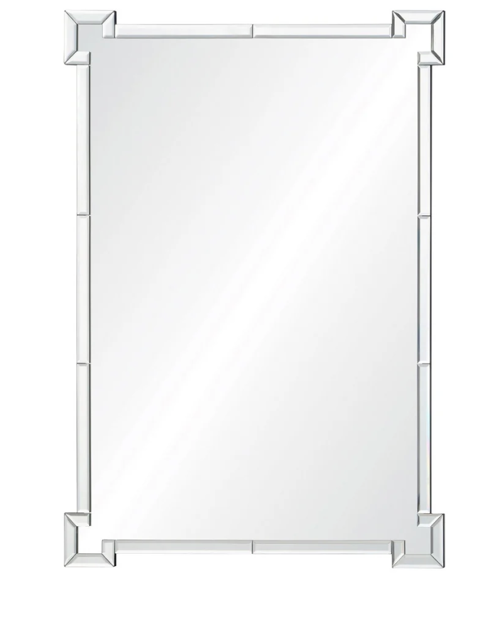 Framed Venetian Mirror - Silver