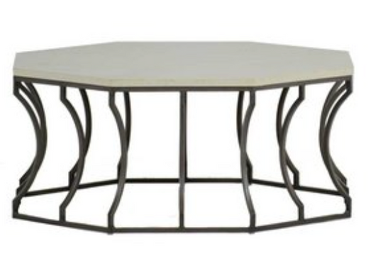 Audrey Outdoor Cocktial Table - Beige