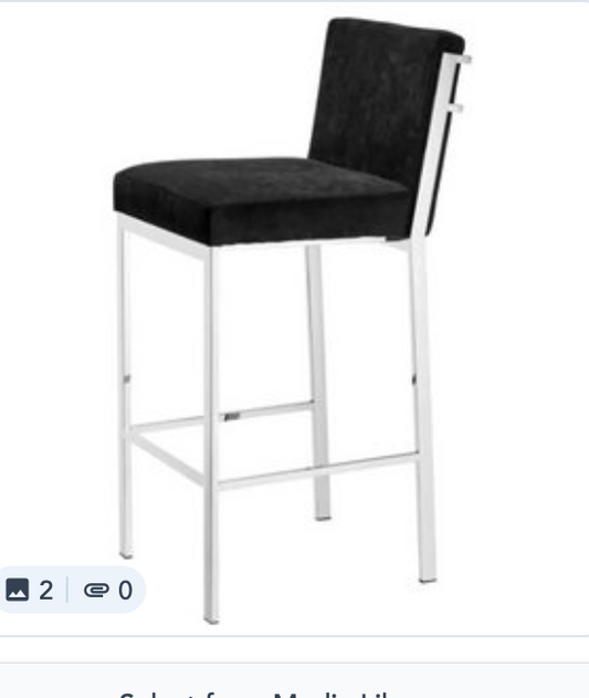 Showroom Barstools B - Silver