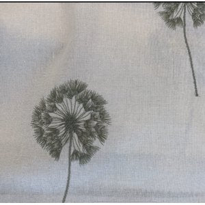 Drapery Panels - Green Floral