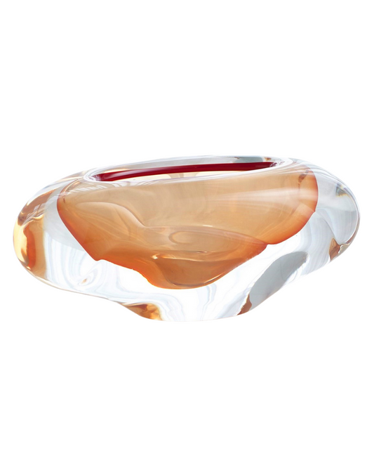 Aurora Ember Bowl - Deep Orange