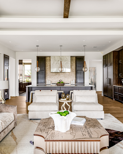 Kaleidoscope Glass Vase - Taupe