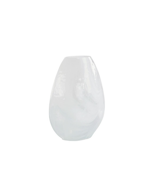 Tall Blizzard Vase