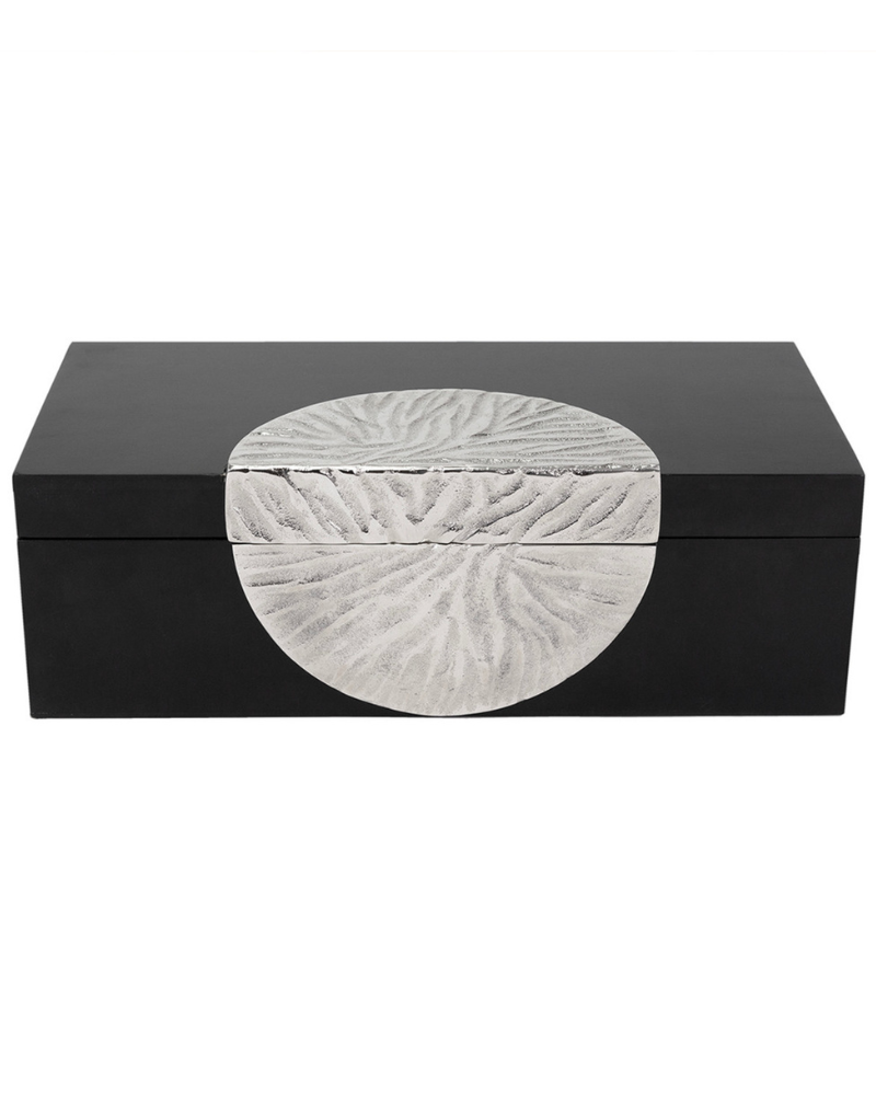 Eclipse Decorative Box - Black