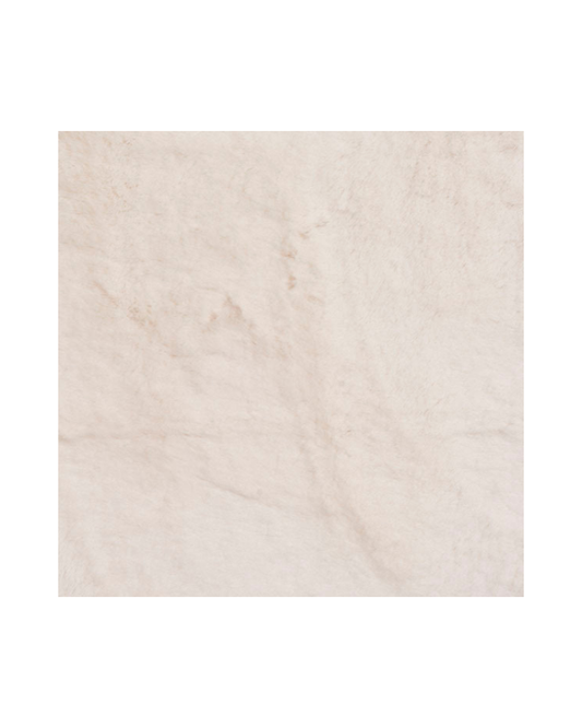 Crown Upholstered Ottoman - Cream