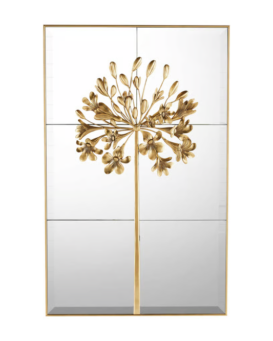 Gilded Canopy Mirror - Gold