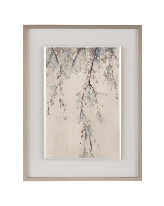 Soft Verdant Canopy Art - Neutral Green