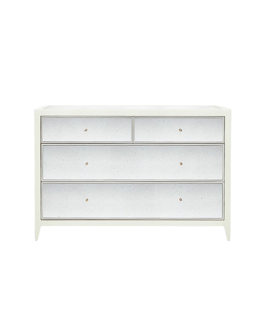 Antiqued Pearl Dresser - Cream