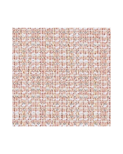 Blush Channel Swivel Chair - Light Pink