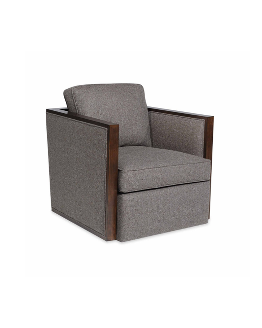 Harbor Frame Swivel Chair - Blue