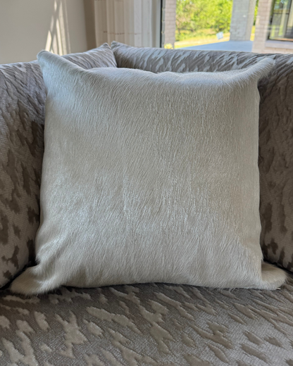 Cowhide Pillow - 20x20"