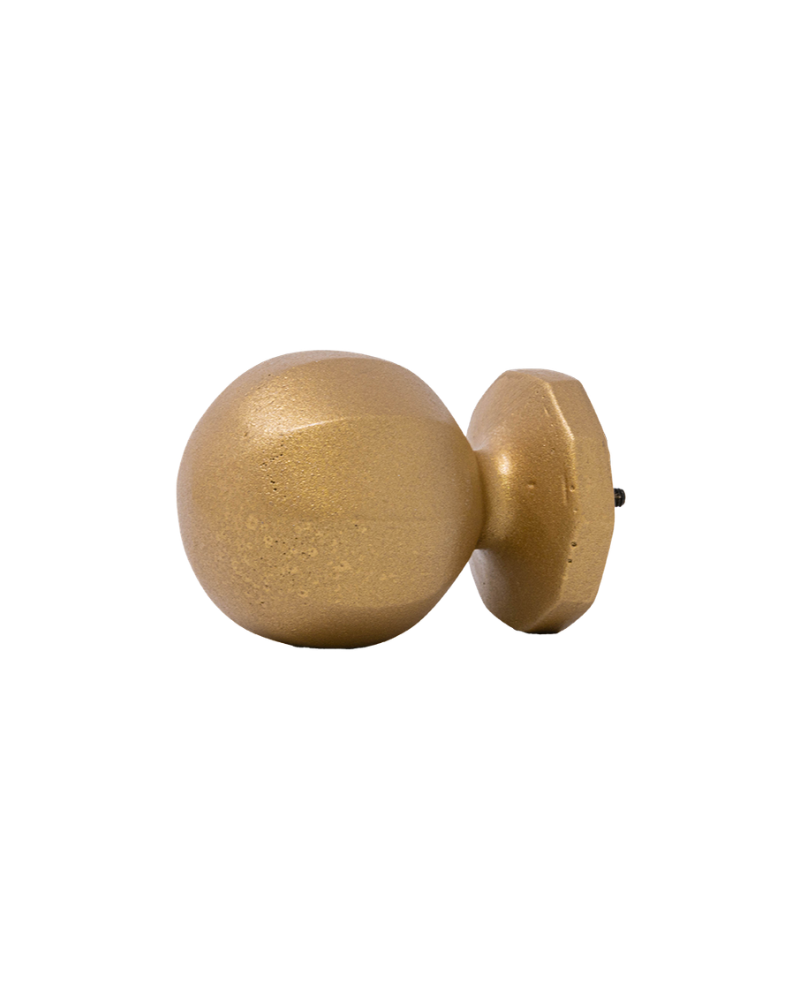 Drapery Hardware Finials - Beveled Ball