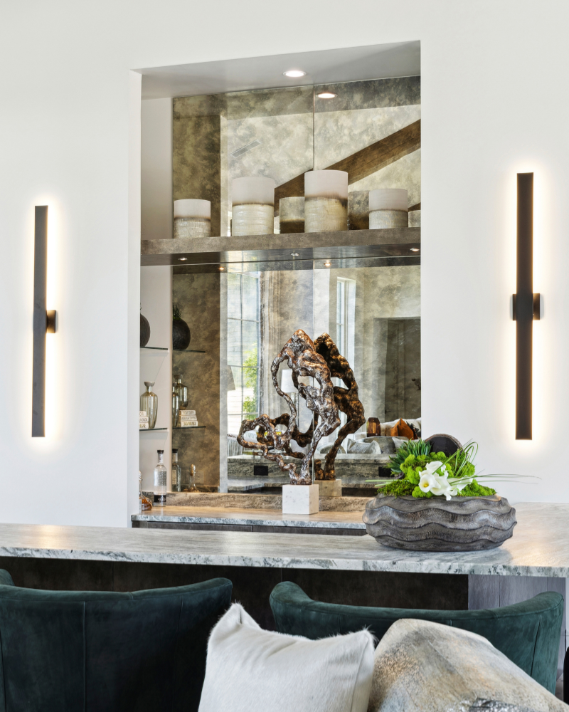 Gilded Movement - Metallic on Marble