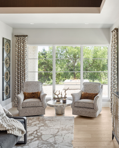 Custom Chair Pillow - Cognac