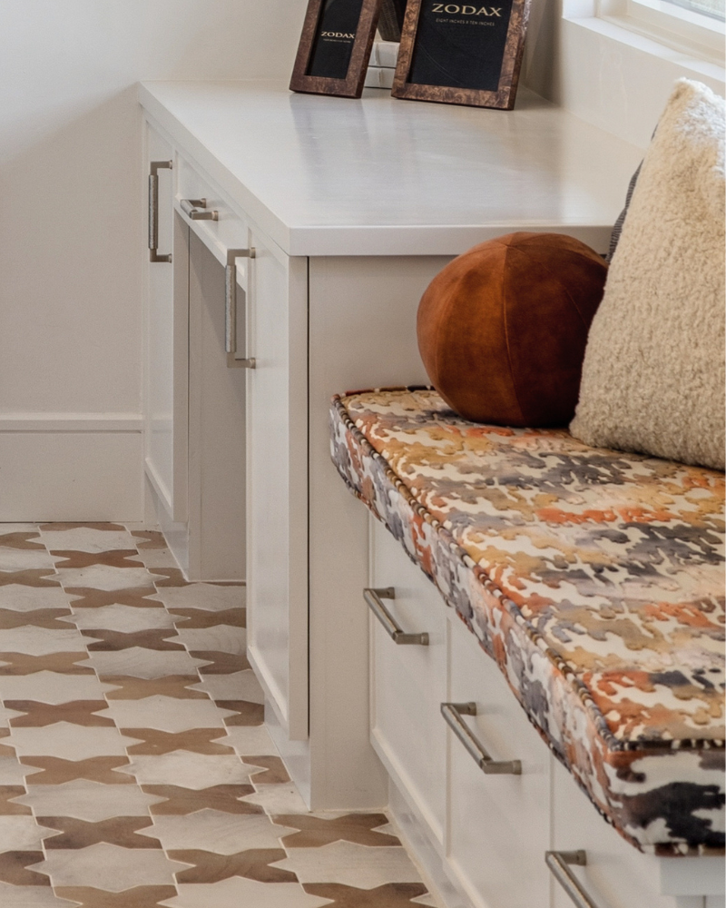 Custom Bench Cushion - Copper