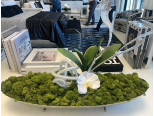 Chrome Bowl Floral