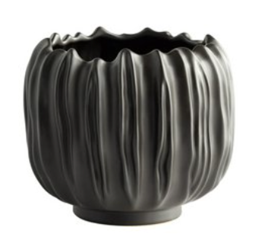Ripple vase - Black