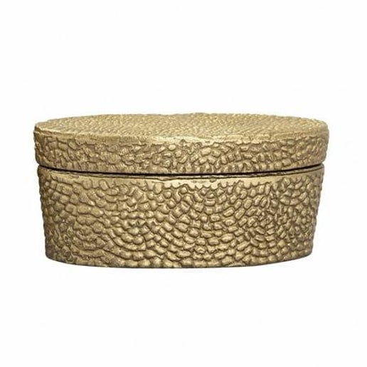 Oval Pebble Box