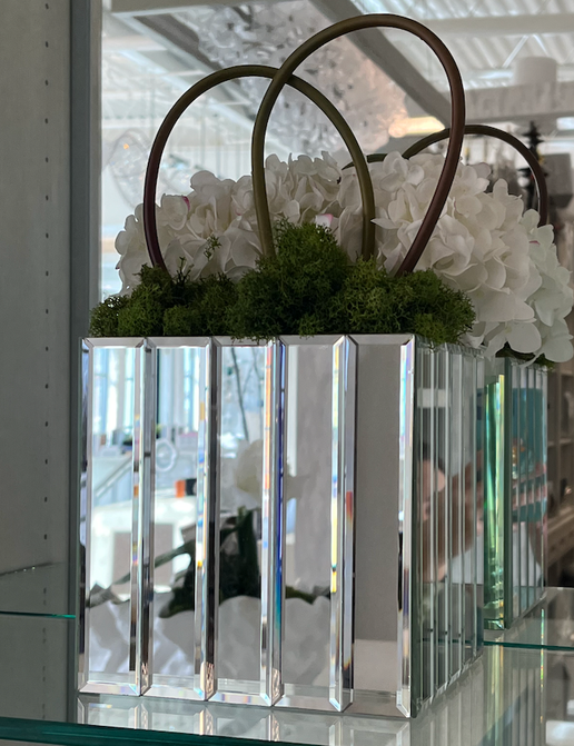 Mirrored Box Floral