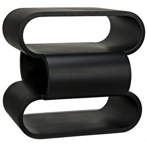 Side Table - Leather Top